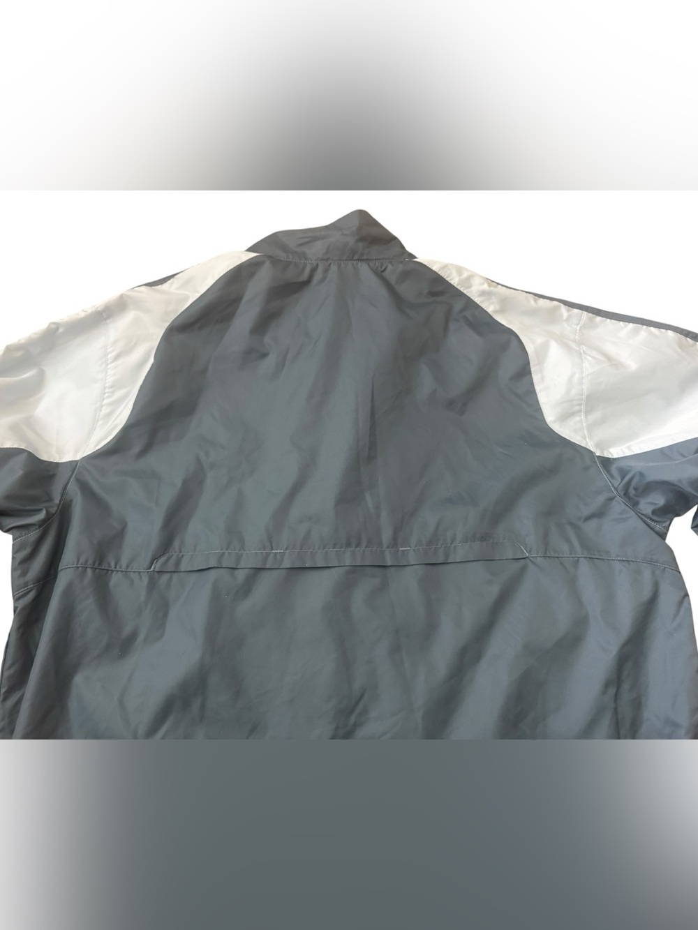 Adidas Men's Vintage Y2K Teal & Light Blue Windbreaker Jacket, L - Picture 3 of 9